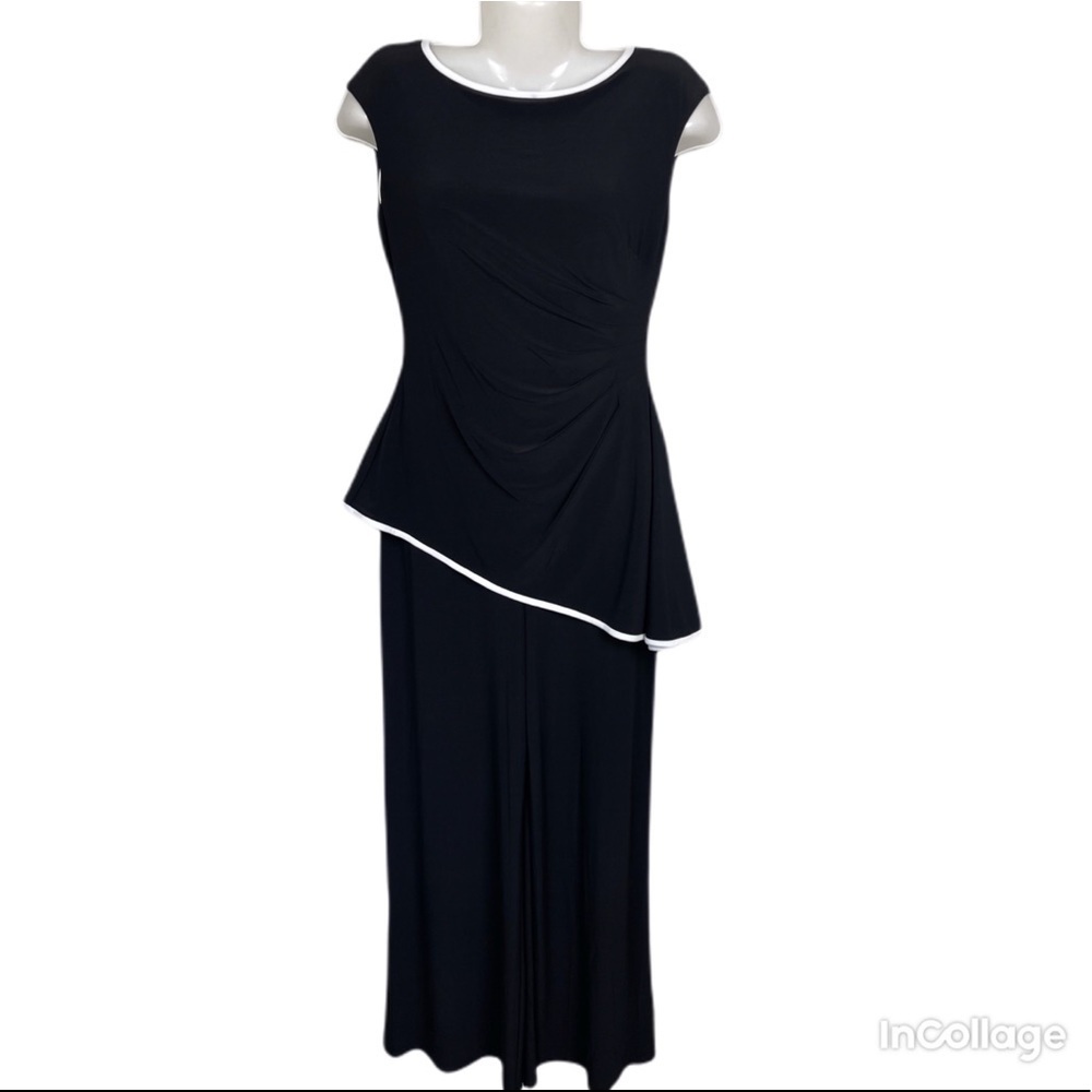 ✅ NWT Ralph Lauren Jersey Asymmetrical Top Jumpsuit size 8